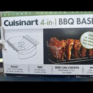 Cuisinart Silver Multi-Function BBQ Basket